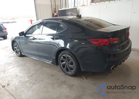 2018 Acura Tlx Tech A-Spec Pkgs from USA, damaged, VIN 19UUB3F61JA002801